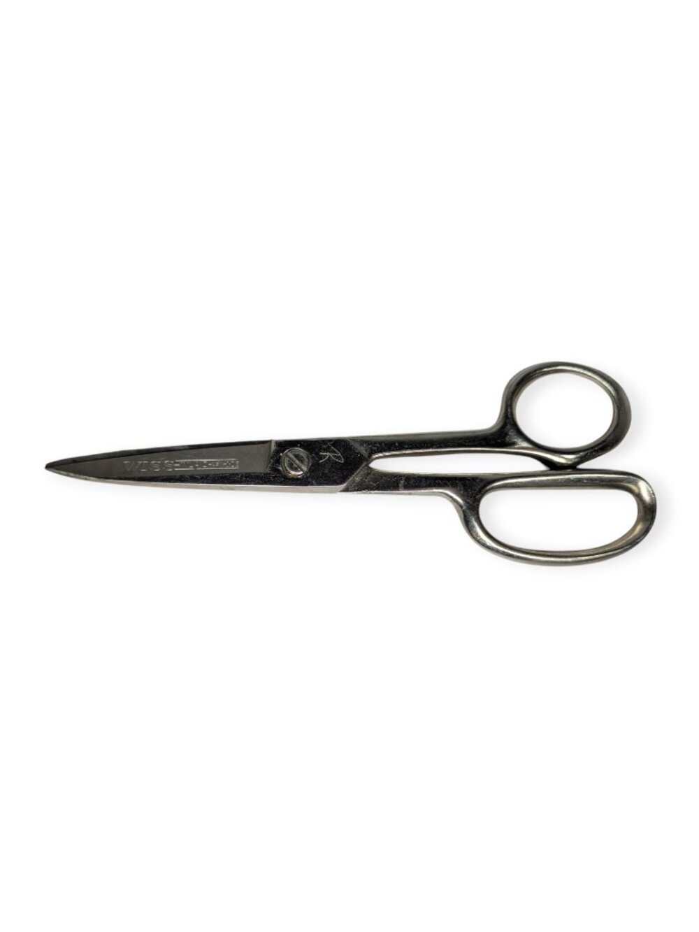 Vintage Wiss Inlaid #1 DS Industrial Straight Shears Scissors Made in the USA